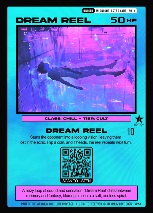 Dream Reel trading card